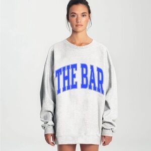 Gray THE BAR Sweatshirt